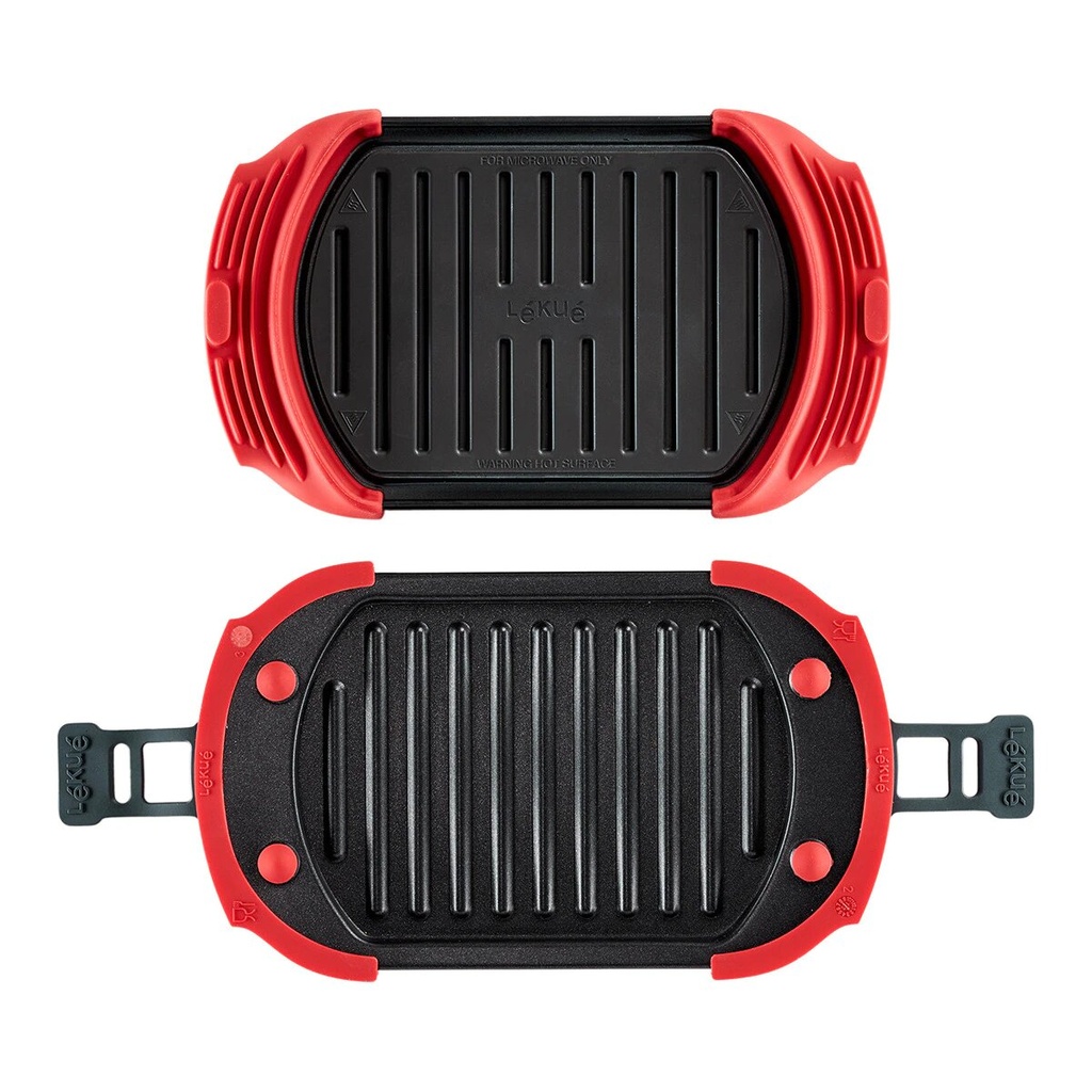 MICROWAVE GRILL ROJO