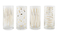 VASOS X4 CHEERS DORADO 45CL