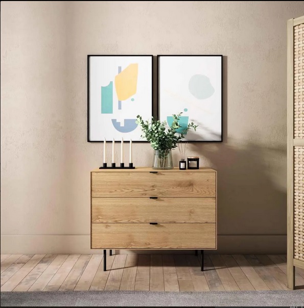 COMODA 3 CAJ TULSA CH.ROBLE