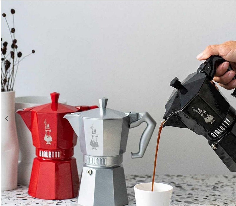 CAFETERA MOKA EXC SILVER 3TZ