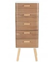 CAJONERA  5 BAMBU 40X43X104