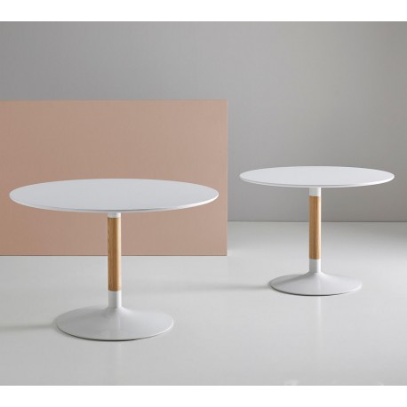 MESA MIRA ROBLE BLANCO 120X75