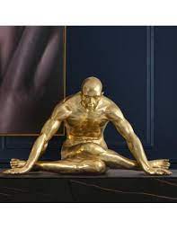 FIGURA GRANDE YOGA ORO