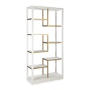 ESTANTERIA 100X40X210 MAD.BCO DOR