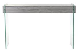 CONSOLA CRIST.120X40X76 TEMP.GRIS