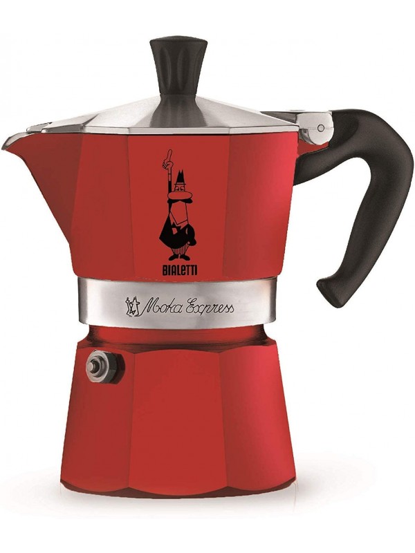 CAFETERA 3TZ MOKA EXP.ROJA