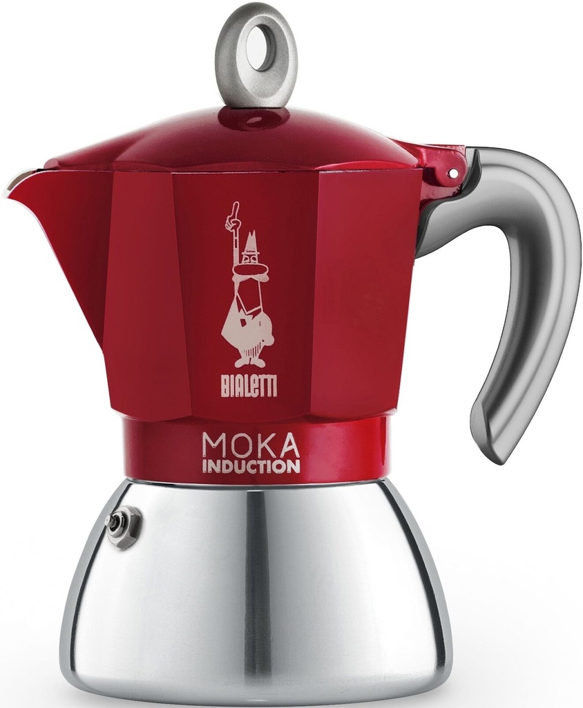 CAFETERA 4 TZ MOKA IND.ROJA