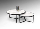 MESA NAIRA MARMOL BLANCO 91X41