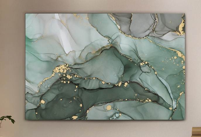 CUADRO FONDO MARINO 180X120