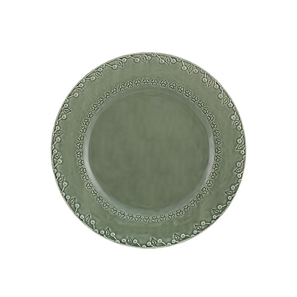 PLATO POSTRE FLORA VED 22,9CM