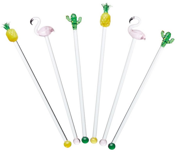 AGITADORES X6 TROPICAL CRISTAL