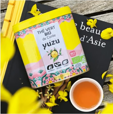 TE VERDE COREA YUZU 80G