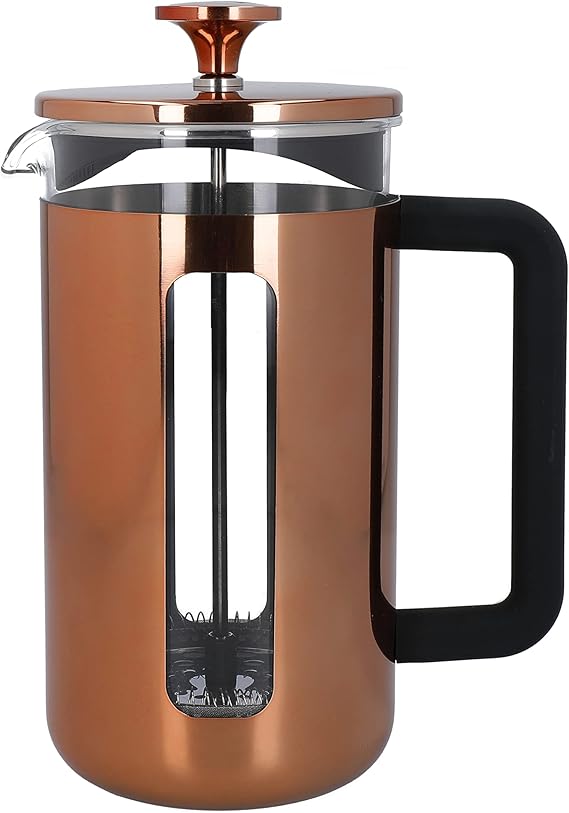 CAFETERA PISA ACERO 8TZ COBRE