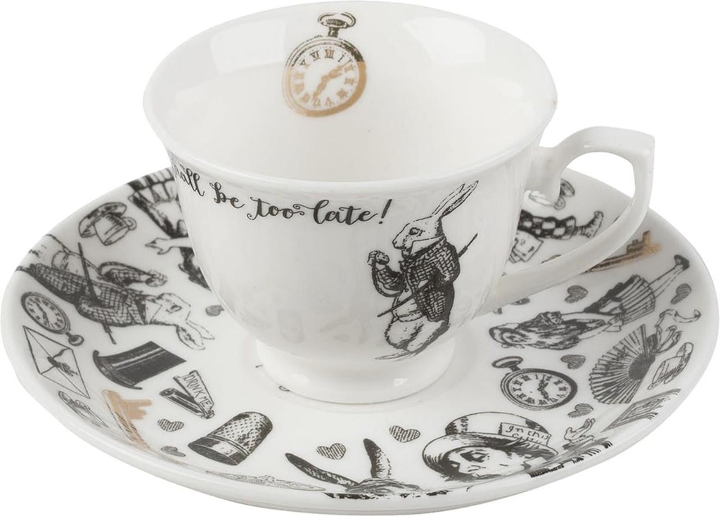 TAZA C/P ESPRESSO ALICIA 100ML