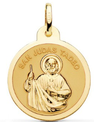 [16.P8080-816] MEDALLA JUDAS TADEO 16MM.750MM.