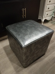 [854182] PUFF PLATEADO 42X42X34