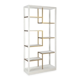 [143.16068] ESTANTERIA 100X40X210 MAD.BCO DOR
