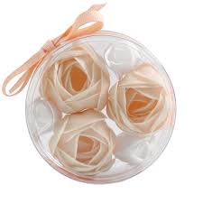 [526.B5CAMELLIA-N] CAJA 3 CAMELIAS 3ROS JABON