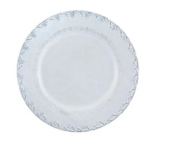 [3.65030185] PLATO POSTRE FLORA BRC 22,9CM