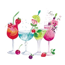 [1252832] SERVILLETAS 33X33 BIRTH CHEERS