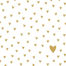 [1333827] SERVILLETAS LITTLE HEARTS 33X33